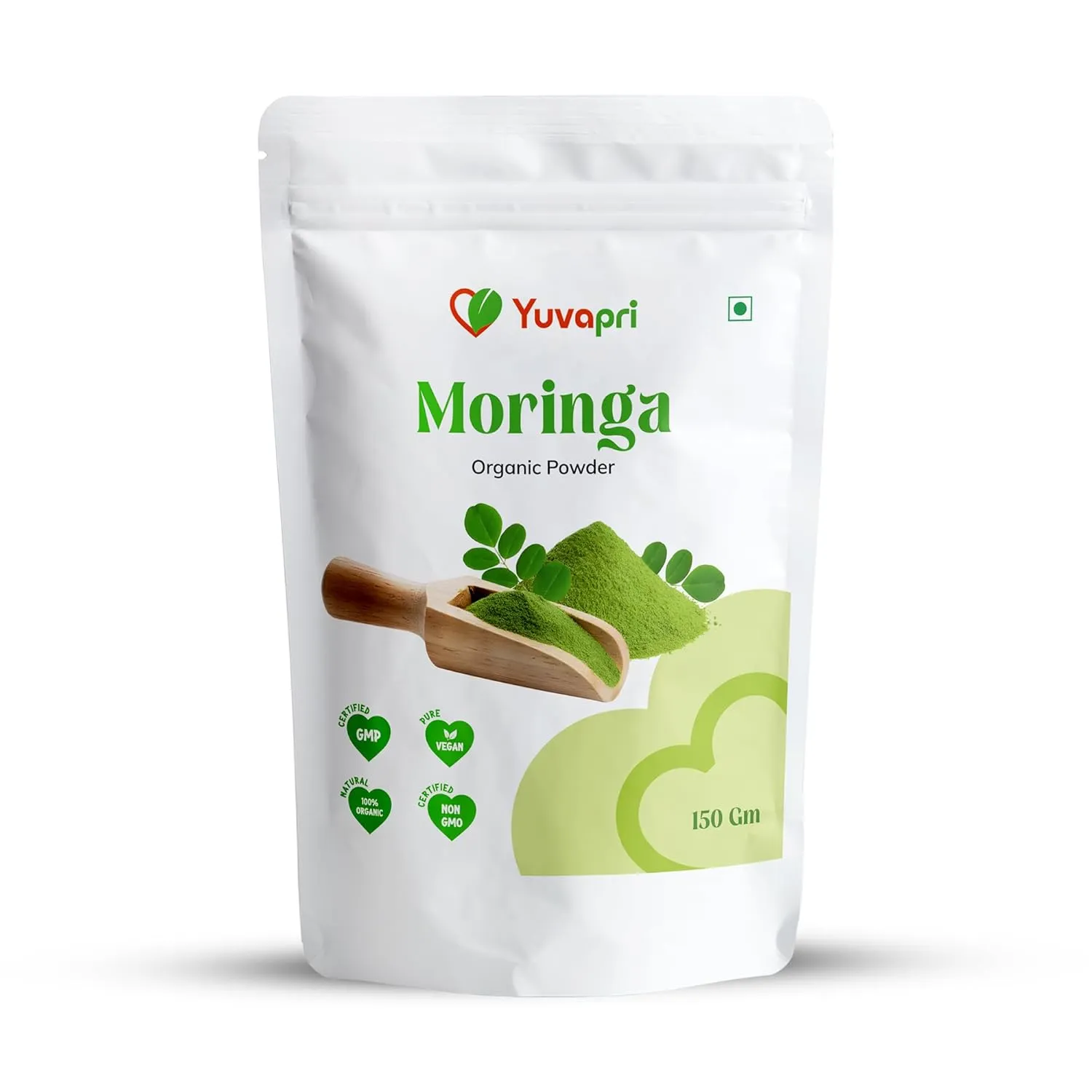 Premium Moringa Powder 150g  Pure Sun-Dried Oleifera Leaf Superfood for Immunity Support & Natural Energy Booster